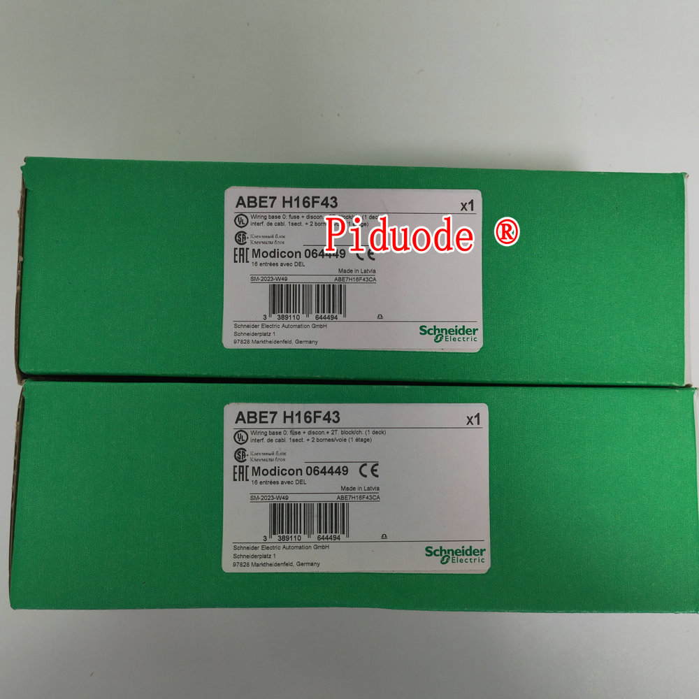 施耐德ABE7H16F43 无源连接底座全新原装正品现货